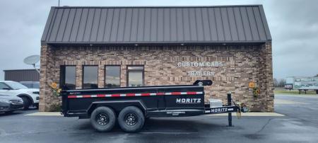 New 2027 Moritz International 6'10 x14' 14K Dump Trailer