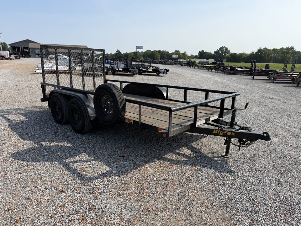 Used 2019 Big Tex 83"X14' 7K GVWR Utility Trailer