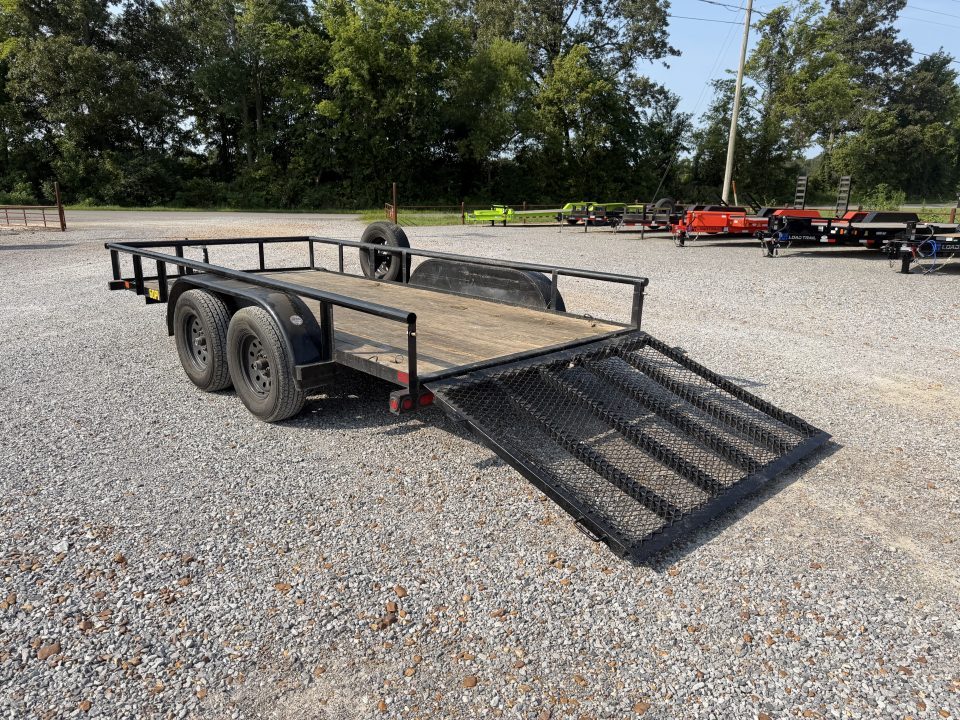 Used 2019 Big Tex 83"X14' 7K GVWR Utility Trailer