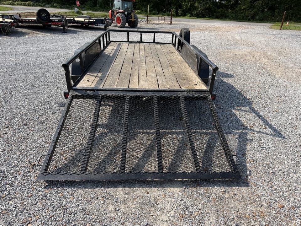 Used 2019 Big Tex 83"X14' 7K GVWR Utility Trailer