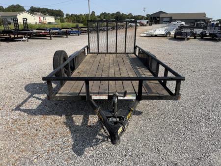 Used 2019 Big Tex 83"X14' 7K GVWR Utility Trailer