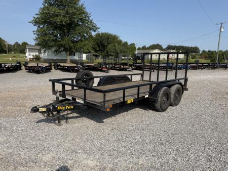 Used 2019 Big Tex 83 X14' 7K GVWR Utility Trailer