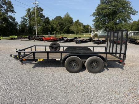 Used 2019 Big Tex 83"X14' 7K GVWR Utility Trailer