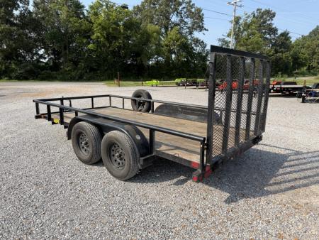 Used 2019 Big Tex 83"X14' 7K GVWR Utility Trailer