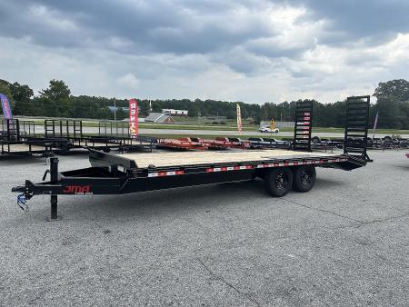 New 2025 8.5X20 14K DECKOVER EQUIPMENT HAULER WITH MESH CHAIN BOX AND RUB RAIL