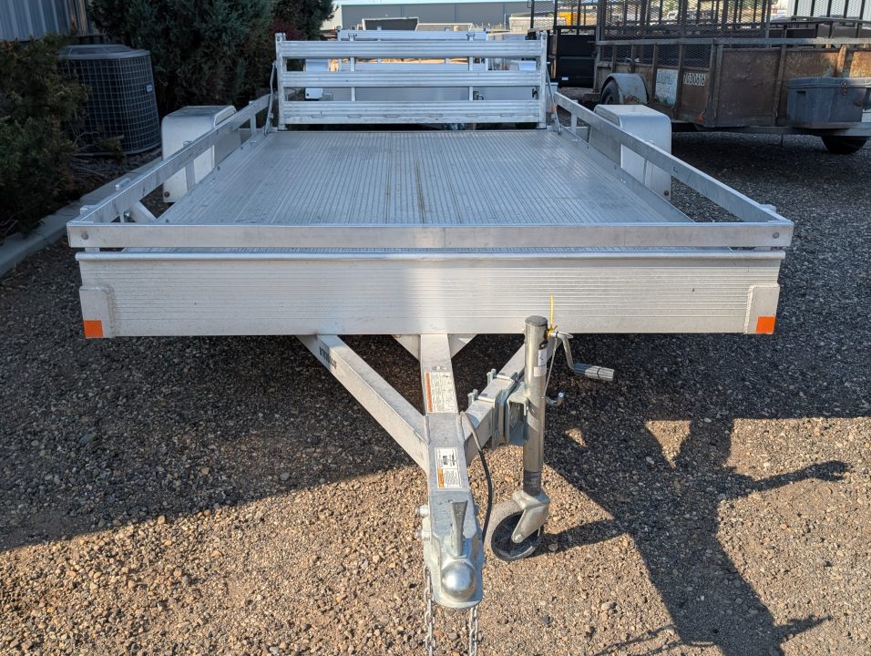 Used 2024 Bear Track 6.5X12 Aluminum Utility Trailer