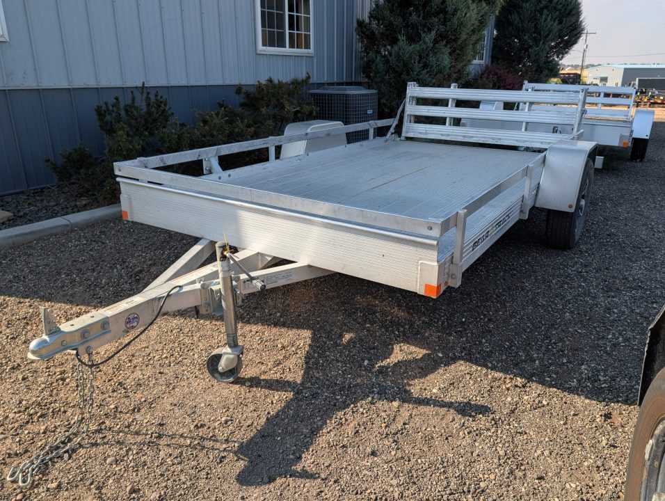 Used 2024 Bear Track 6.5X12 Aluminum Utility Trailer