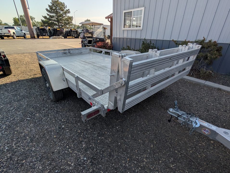 Used 2024 Bear Track 6.5X12 Aluminum Utility Trailer