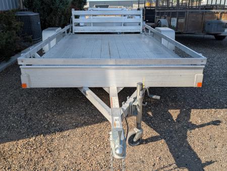 Used 2024 Bear Track 6.5X12 Aluminum Utility Trailer