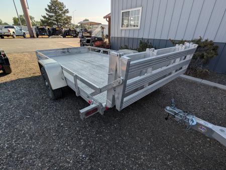 Used 2024 Bear Track 6.5X12 Aluminum Utility Trailer