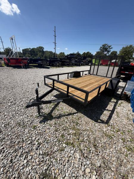 Used 2026 Hiker Industries Utility Trailer UT-612 6x12 SA (GVW:2990) BLACK