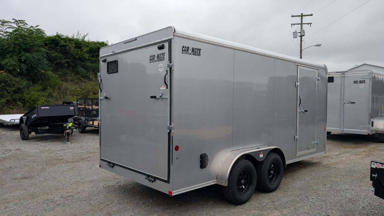 New 2027 Car Mate 7x16 HD Custom Cargo Trailer w/ Ramp