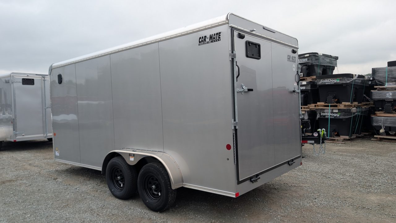 New 2027 Car Mate 7x16 HD Custom Cargo Trailer w/ Ramp