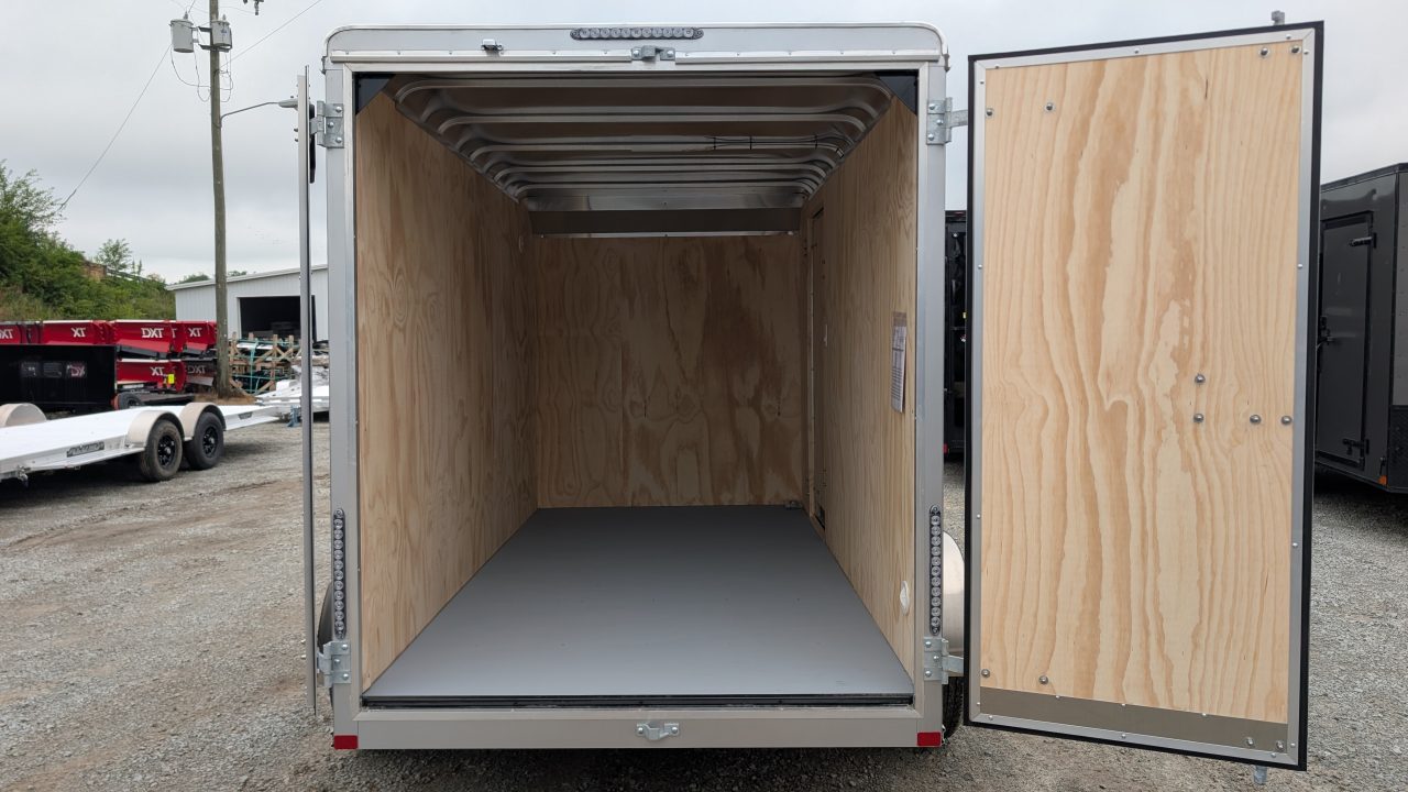 New 2027 Car Mate 6x12 Tandem Custom Cargo Trailer w/ Barn Doors