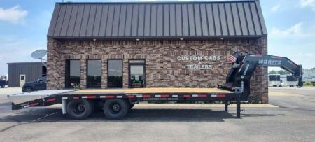 New 2027 Moritz International 20+5 20K Flatbed Trailer