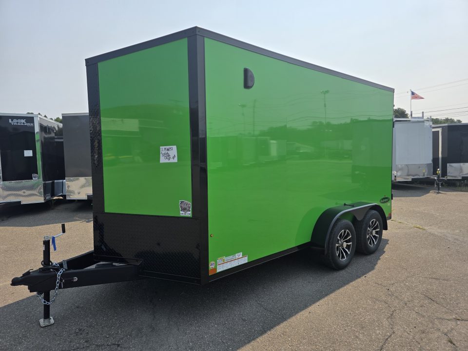 New 2027 Look Trailers ELEMENT SE 7X14 7K - BLK OUT Cargo / Enclosed Trailer