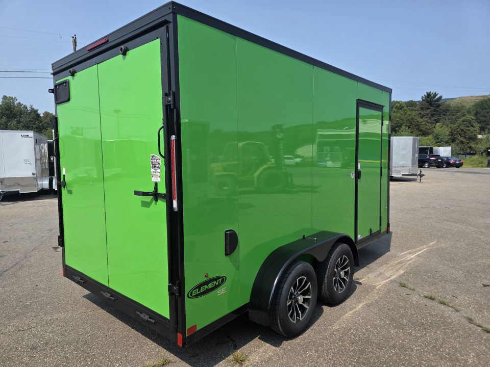 New 2027 Look Trailers ELEMENT SE 7X14 7K - BLK OUT Cargo / Enclosed Trailer