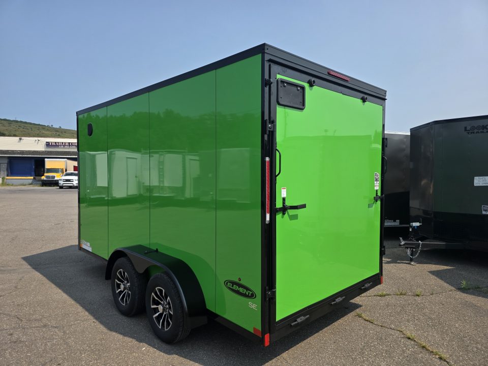 New 2027 Look Trailers ELEMENT SE 7X14 7K - BLK OUT Cargo / Enclosed Trailer