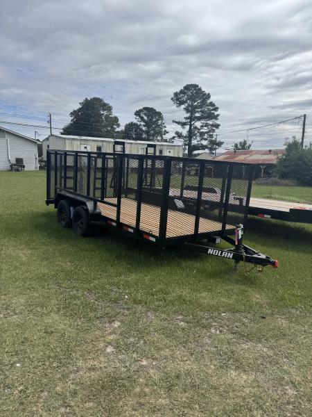 New 2026 Nolan Manufacturing NOL7164'MESH Utility Trailer