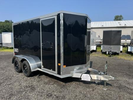 New 2027 ALCOM 6x12 Tandem Axle, lightweight 1,175 lb. empty weight Aluminum Frame Cargo / Enclosed Trailer