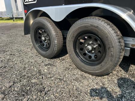 New 2027 ALCOM 6x12 Tandem Axle, lightweight 1,175 lb. empty weight Aluminum Frame Cargo / Enclosed Trailer