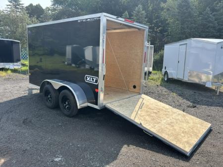 New 2027 ALCOM 6x12 Tandem Axle, lightweight 1,175 lb. empty weight Aluminum Frame Cargo / Enclosed Trailer