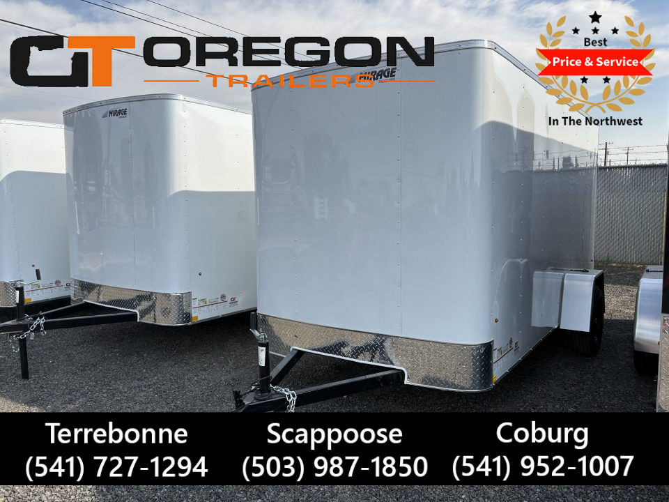New 6x12 3K Mirage Enclosed Cargo