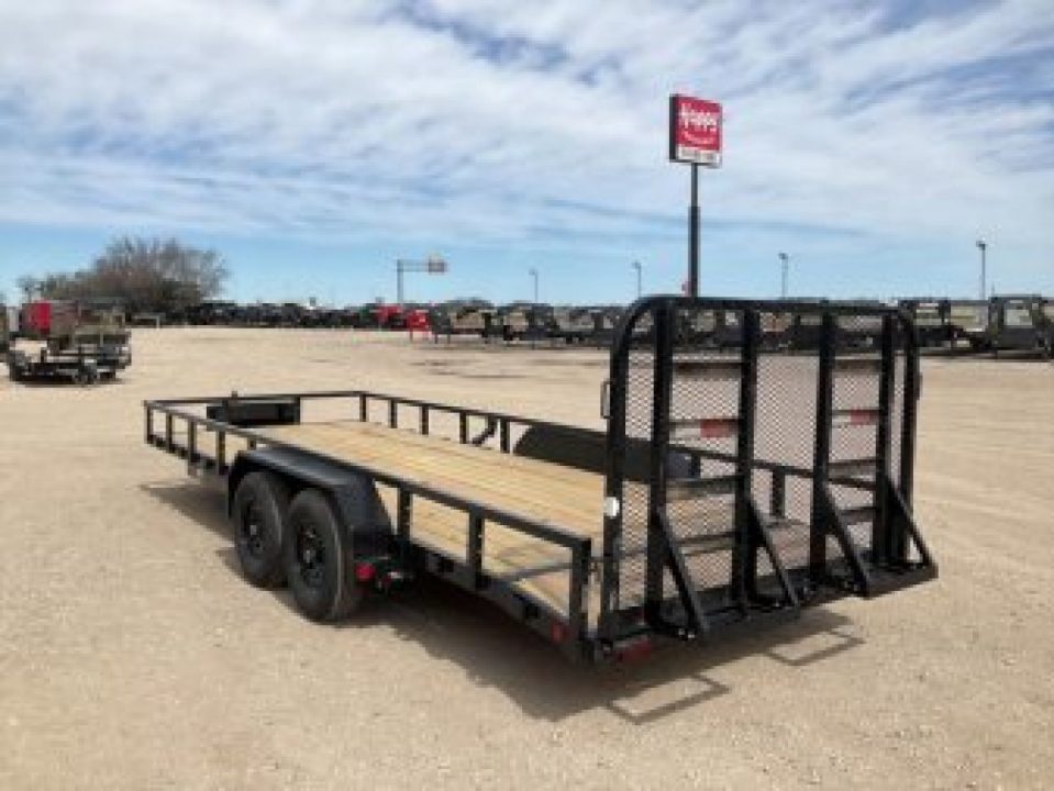 New 2027 PJ 83"x20' Tandem Axle Utility Trailer - UL