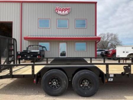 New 2027 PJ 83"x20' Tandem Axle Utility Trailer - UL