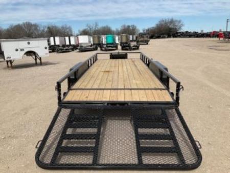 New 2027 PJ 83"x20' Tandem Axle Utility Trailer - UL