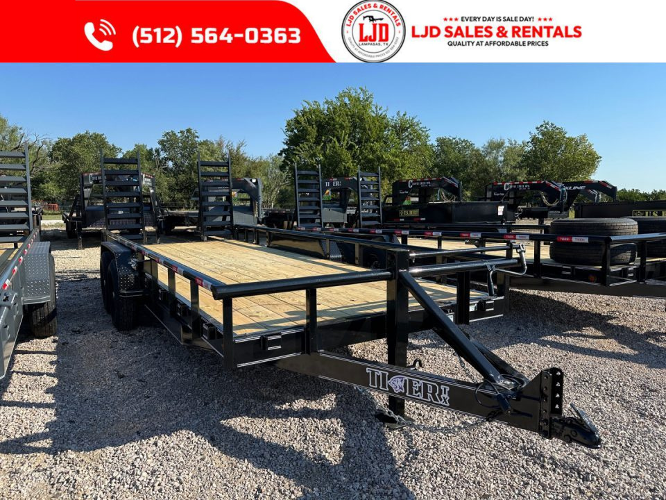 New 2026 Tiger - Heavy Duty Equipment Trailer 83' X 20' - 14K GVWR