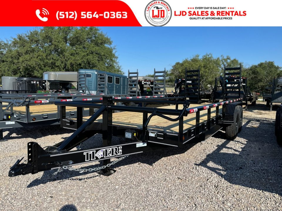 New 2026 Tiger - Heavy Duty Equipment Trailer 83' X 20' - 14K GVWR