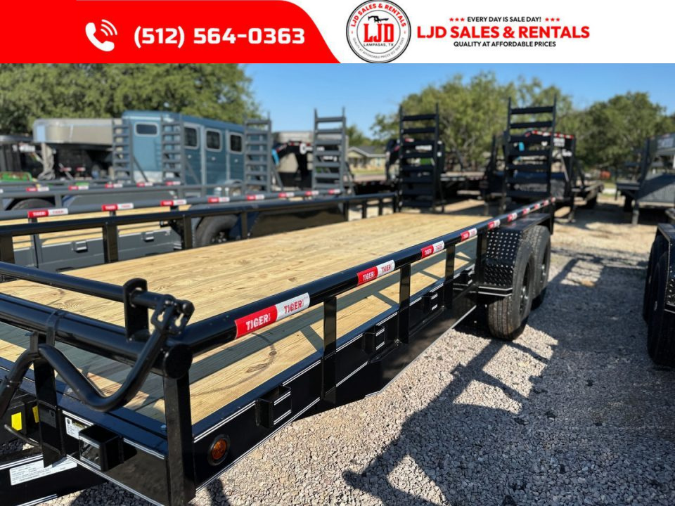 New 2026 Tiger - Heavy Duty Equipment Trailer 83' X 20' - 14K GVWR