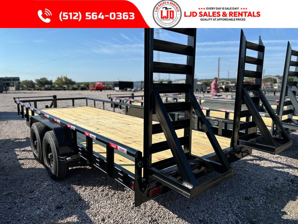 New 2026 Tiger - Heavy Duty Equipment Trailer 83' X 20' - 14K GVWR