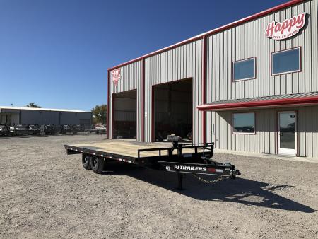New 2027 PJ 102 x20' BP 8  I-Beam Deckover Trailer – F8
