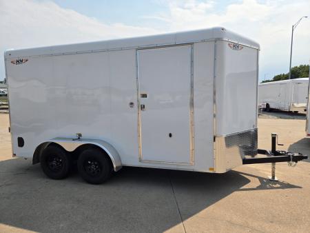 New 2027 H&H Trailers 7x14 HH Series Round Top V-Nose 7K Cargo / Enclosed Trailer
