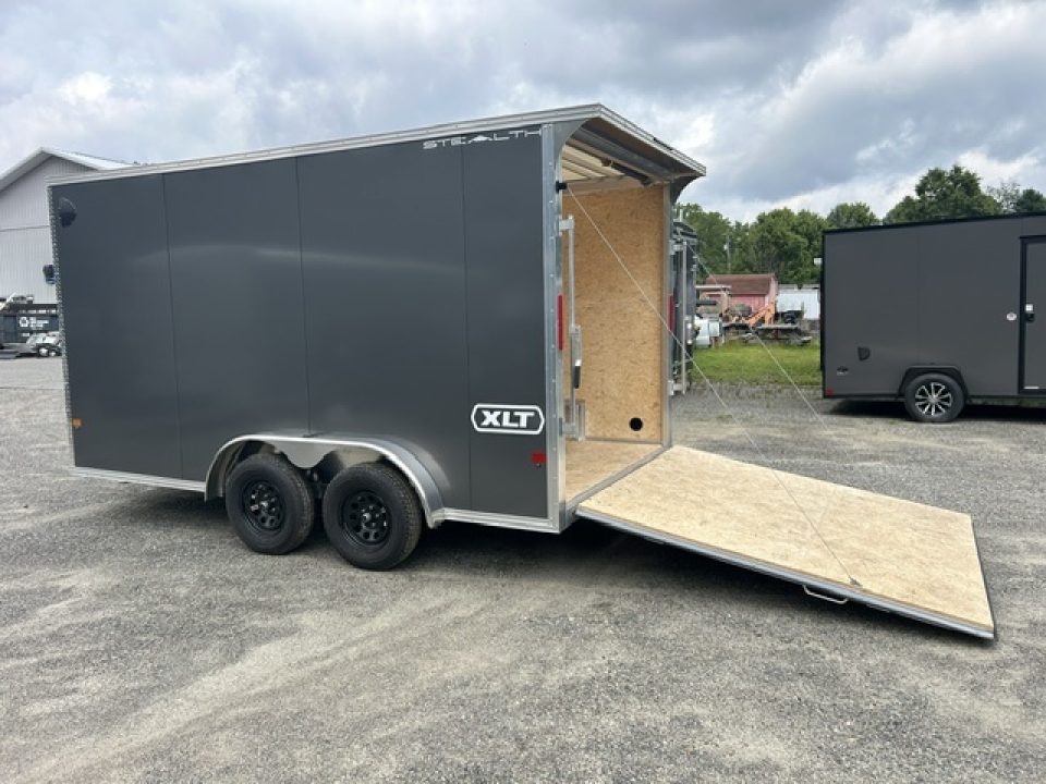 New 2027 ALCOM 7.5X14 tandem axle, 7,000 lb. GVWR XLT model Cargo / Enclosed Trailer