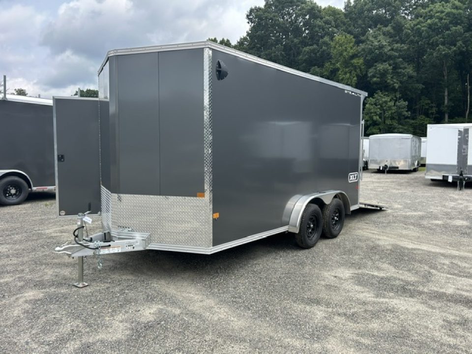 New 2027 ALCOM 7.5X14 tandem axle, 7,000 lb. GVWR XLT model Cargo / Enclosed Trailer