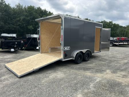New 2027 ALCOM 7.5X14 tandem axle, 7,000 lb. GVWR XLT model Cargo / Enclosed Trailer