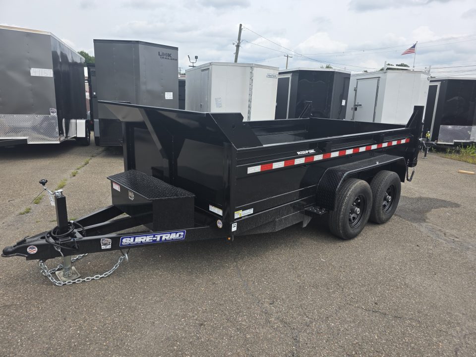New 2026 Sure-Trac 6X12 10K - RAMPS Dump Trailer
