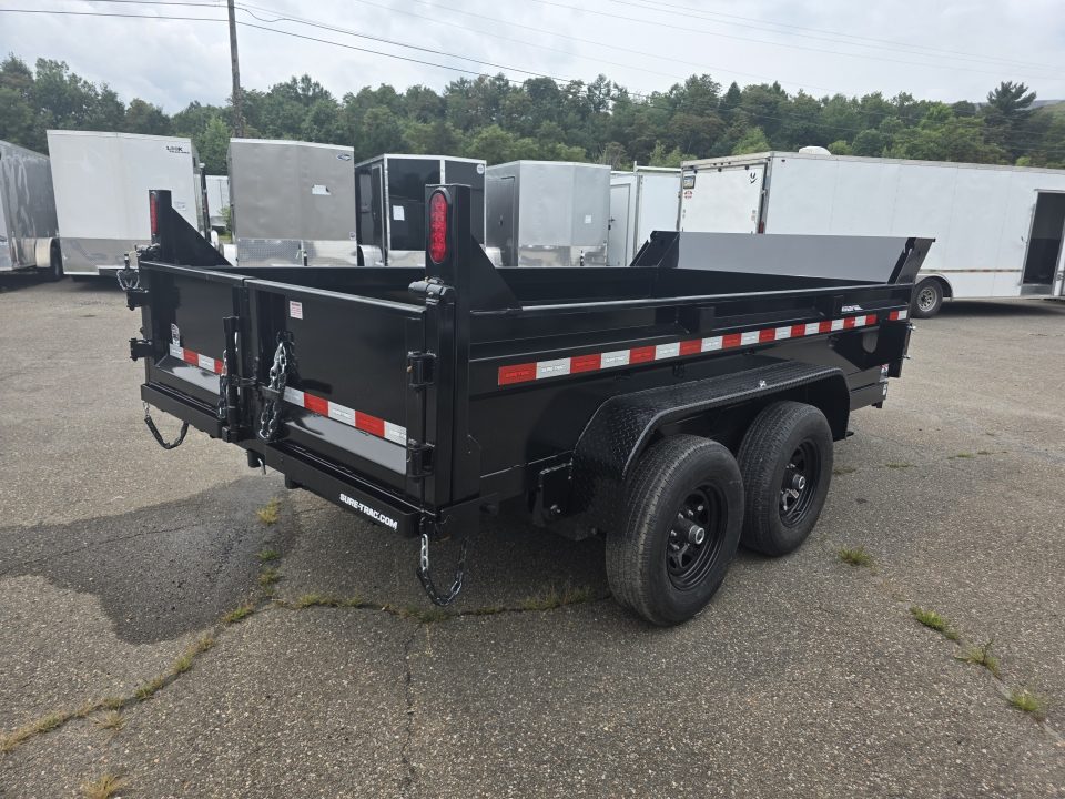 New 2026 Sure-Trac 6X12 10K - RAMPS Dump Trailer
