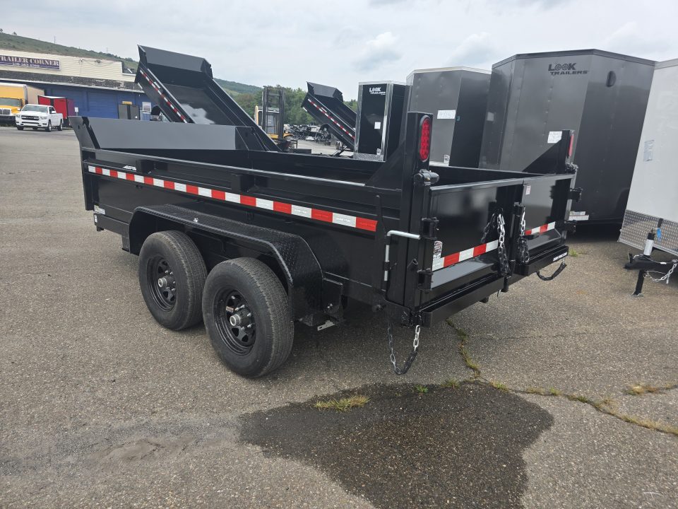 New 2026 Sure-Trac 6X12 10K - RAMPS Dump Trailer