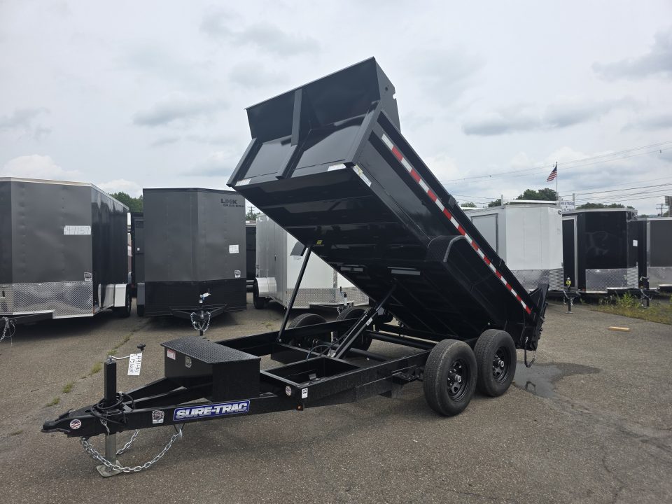 New 2026 Sure-Trac 6X12 10K - RAMPS Dump Trailer