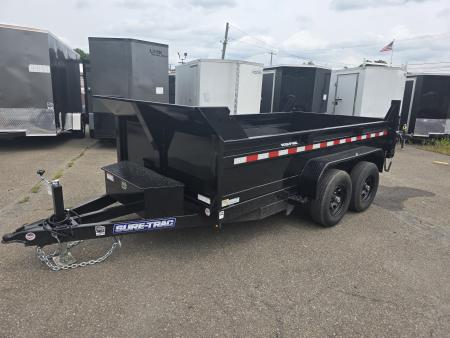 New 2026 Sure-Trac 6X12 10K - RAMPS Dump Trailer