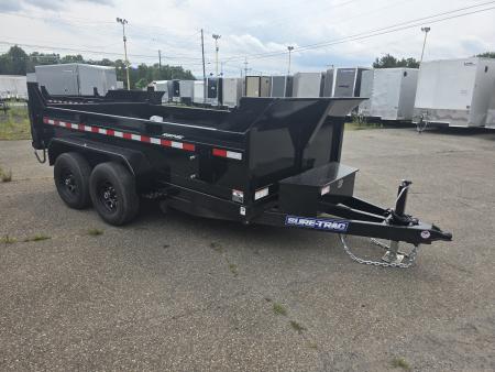 New 2026 Sure-Trac 6X12 10K - RAMPS Dump Trailer