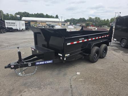 New 2026 Sure-Trac 6X12 10K - RAMPS Dump Trailer