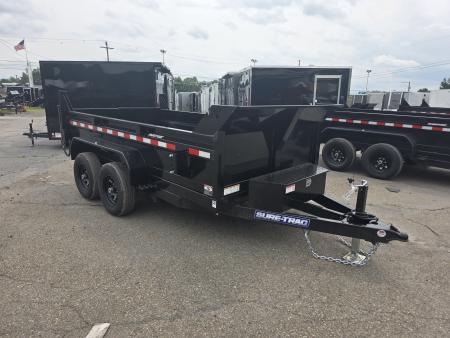 New 2026 Sure-Trac 6X12 10K - RAMPS Dump Trailer