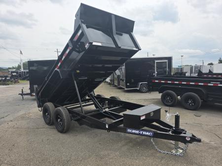 New 2026 Sure-Trac 6X12 10K - RAMPS Dump Trailer