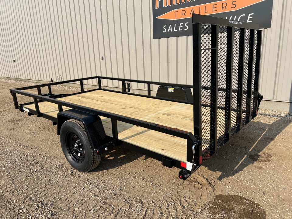 New 2027 H&H Trailers 12' RS7612-030 Utility Trailer