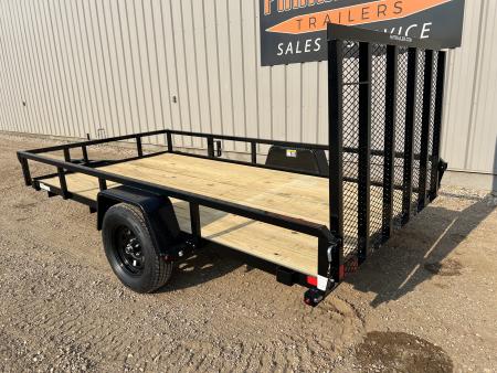 New 2027 H&H Trailers 12' RS7612-030 Utility Trailer